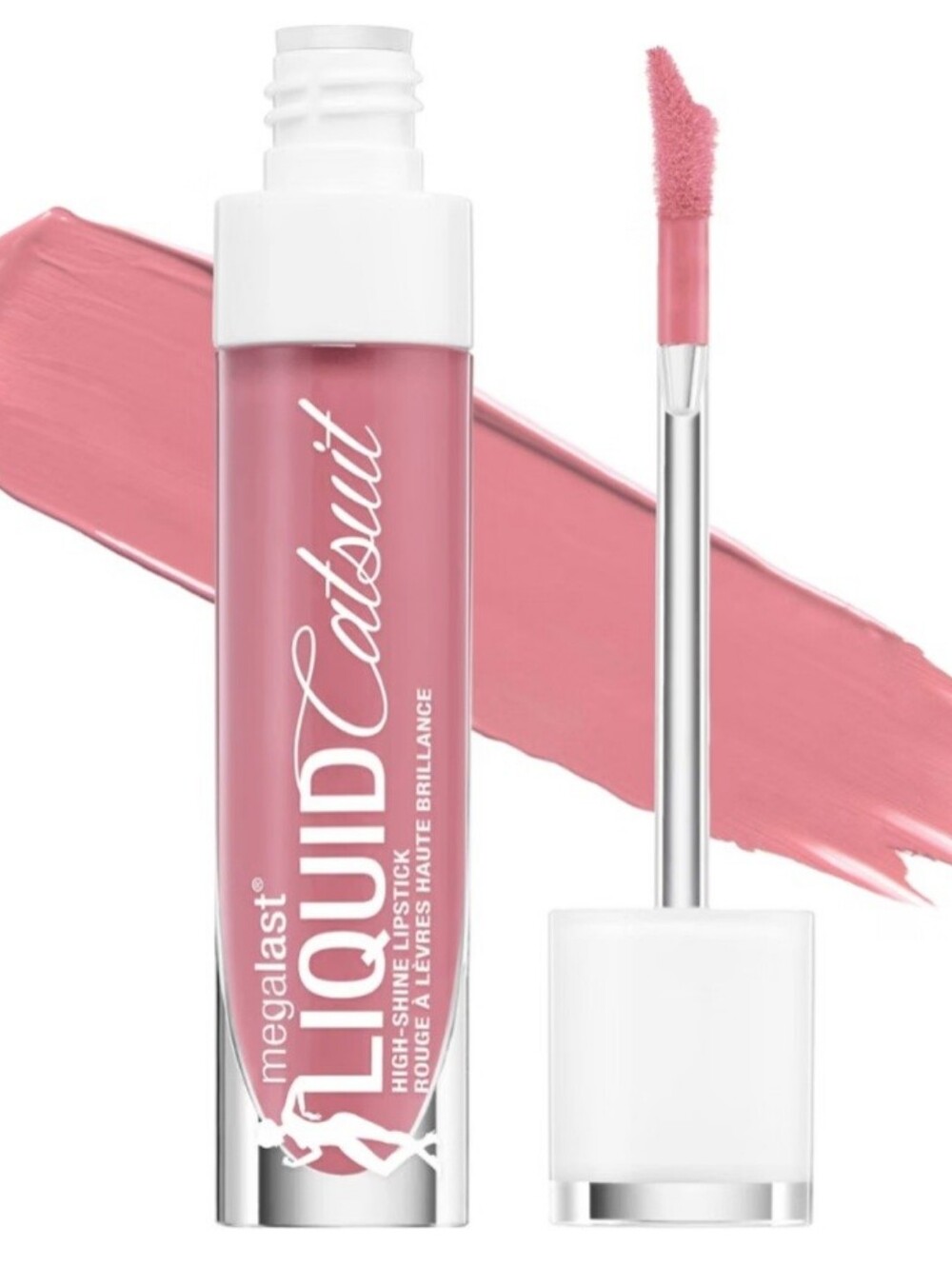 wet n wild MegaLast Catsuit High-Shine Liquid Lipstick Pink #942B Flirt Alert
